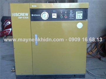 Máy nén khí trục vít Hitachi 5.5kw (7.5HP)