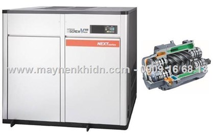 Máy nén khí trục vít Hitachi 55kw (75hp) - OSP-55S5AN