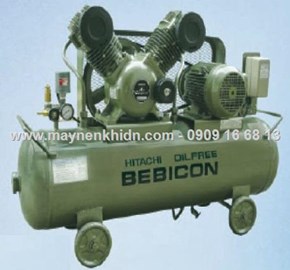 Máy nén khí piston không dầu Hitachi 1.5kw (2hp) 