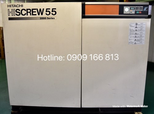 Máy nén khí trục vít Hitachi 55kw (75HP)