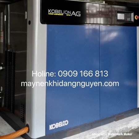 Máy nén khí trục vít Kobelco 37kw (50hp) - AG37A 